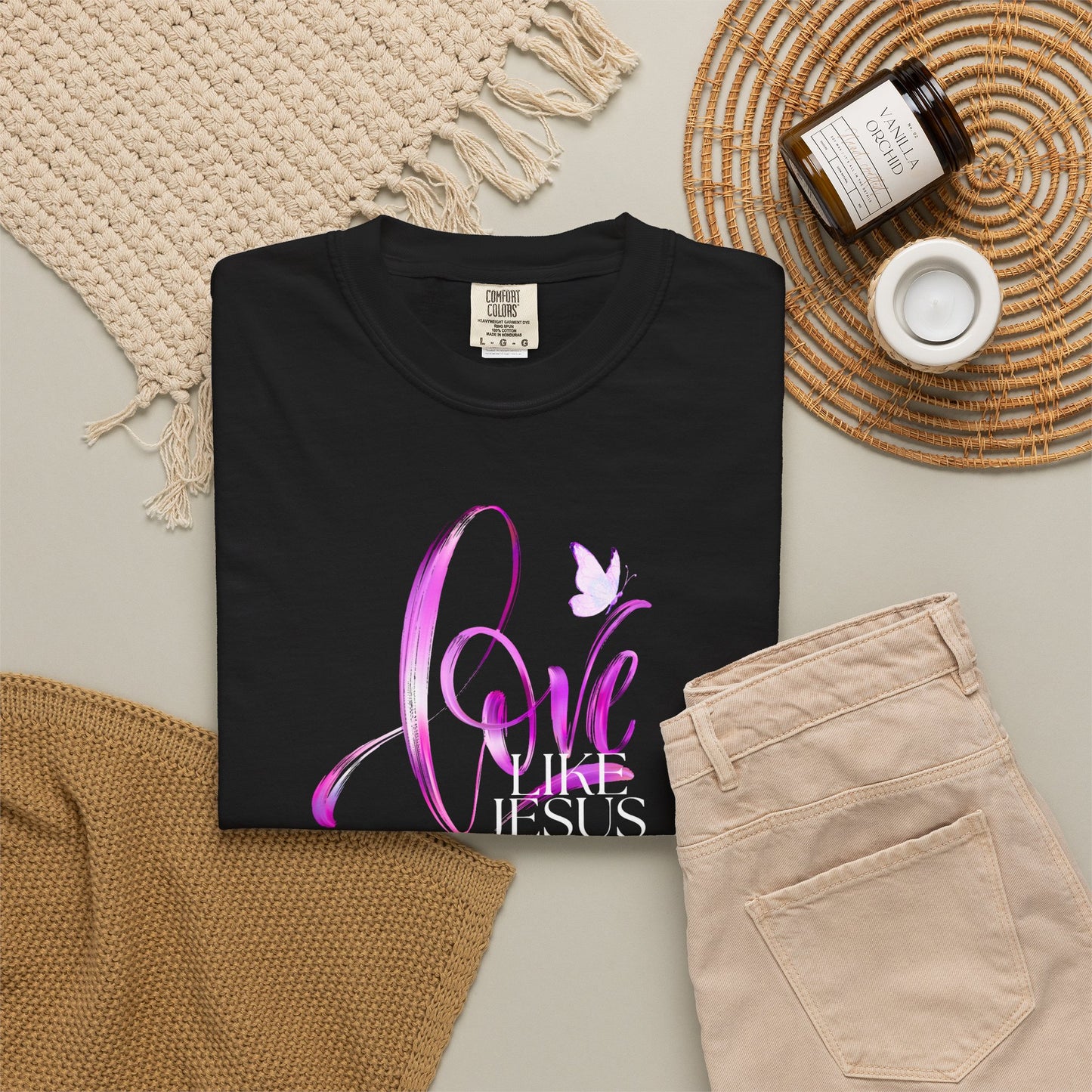Love like Jesus shirt, Religious Women's T-Shirt,  Christian Gifts for Her, Faith Tee
