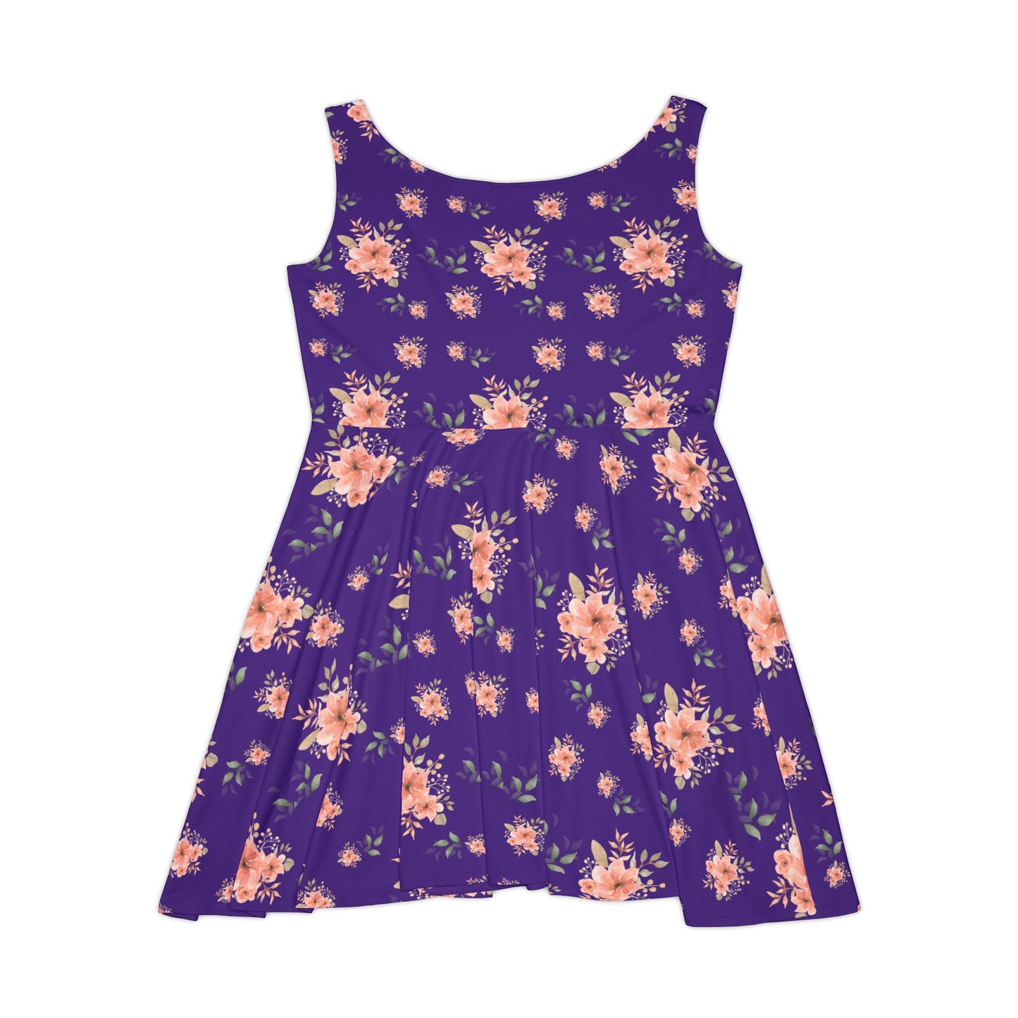 Flower Skater Dress, Summer dress,  Gift for Her