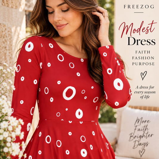 Polka Dot dress, gift for her,  Dance Dress, holiday dress